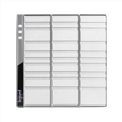 羅格朗legrand10AX三位單極帶LED開關(guān)-晶灰紋