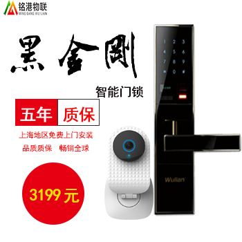 <豪華版:黑金剛智能指紋密碼門鎖套餐>真正安全,優(yōu)質(zhì)外觀 <豪華版:黑金剛智能指紋密碼門鎖套餐>真正安全,優(yōu)質(zhì)外觀