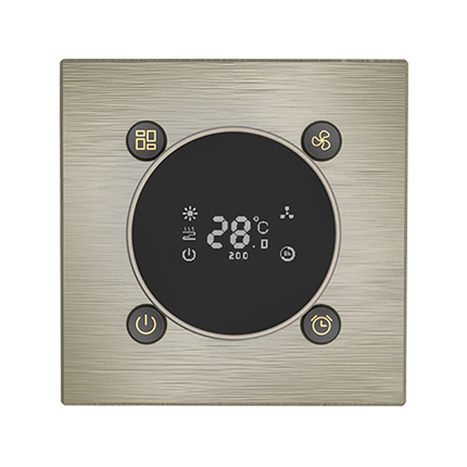 逸簡KNX智能旋鈕空調(diào)溫控面板(EJMT1) 逸簡KNX智能旋鈕空調(diào)溫控面板(EJMT1)